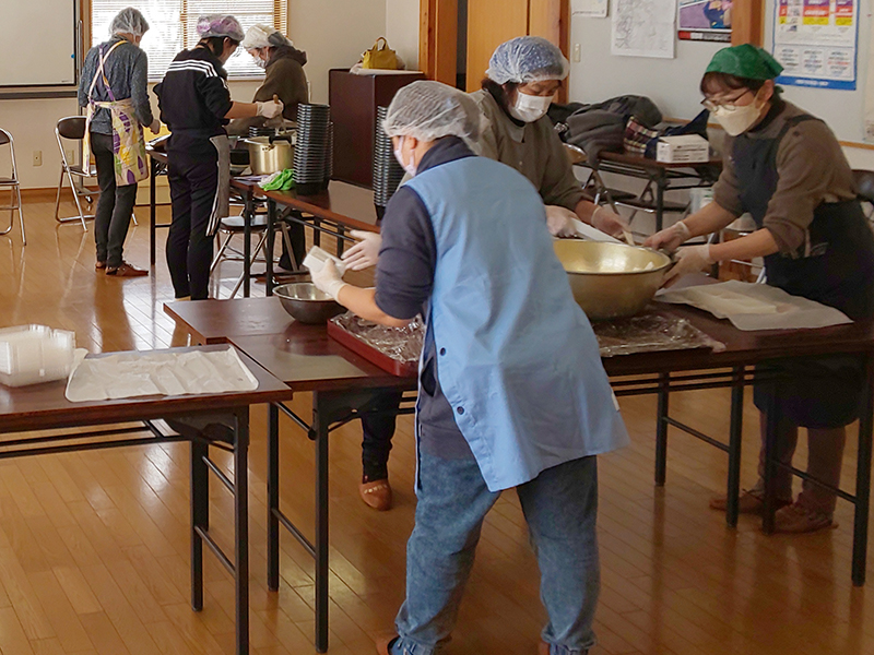 岩手・盛岡　玉山地福「手をつなぐ会たまやま」と共に　地域食堂から学習支援、バザー